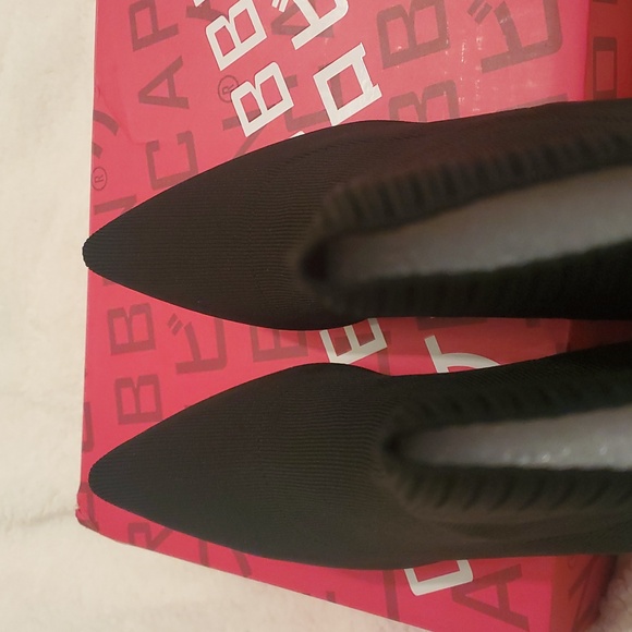 Black Glove Heeled Bootie - Picture 9 of 9